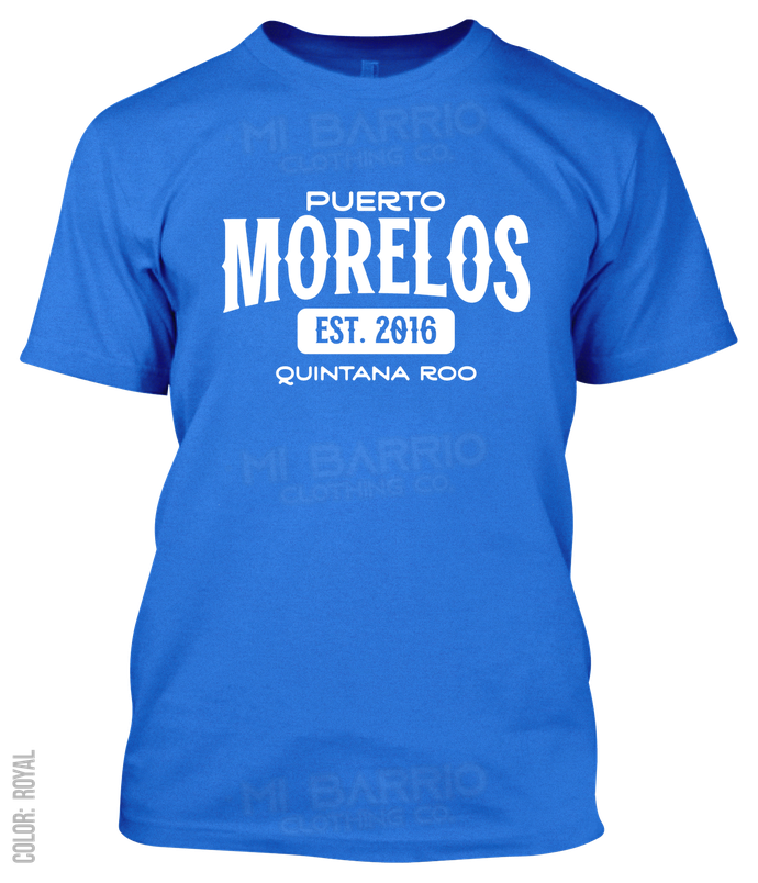 Puerto Morelos, Quintana Roo Athletic T-Shirt