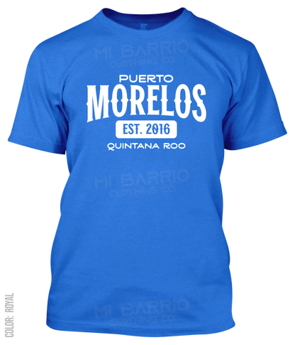 Puerto Morelos, Quintana Roo Athletic T-Shirt
