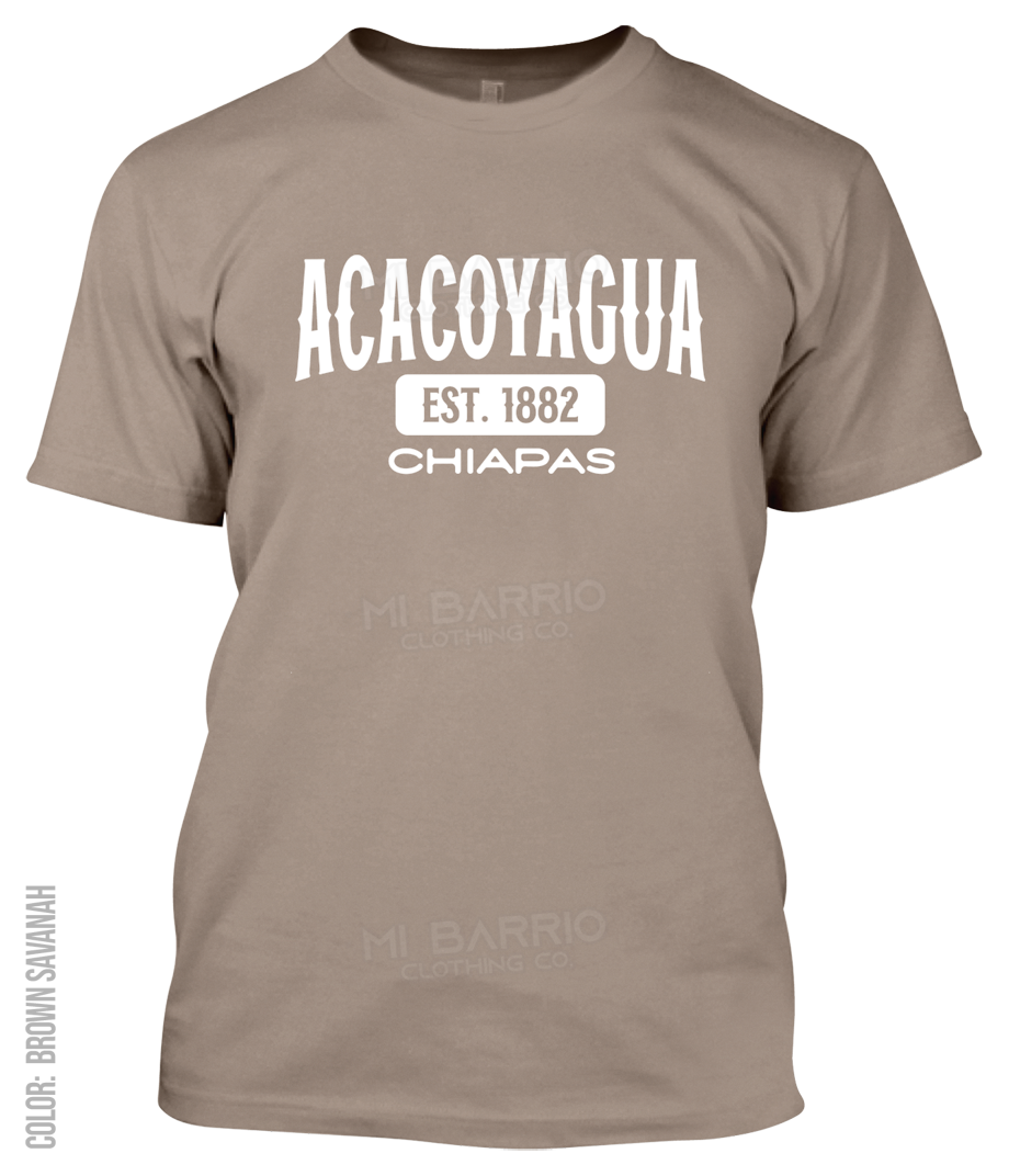Acacoyagua, Chiapas Athletic T-Shirt