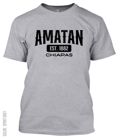 Amatan, Chiapas Athletic T-Shirt