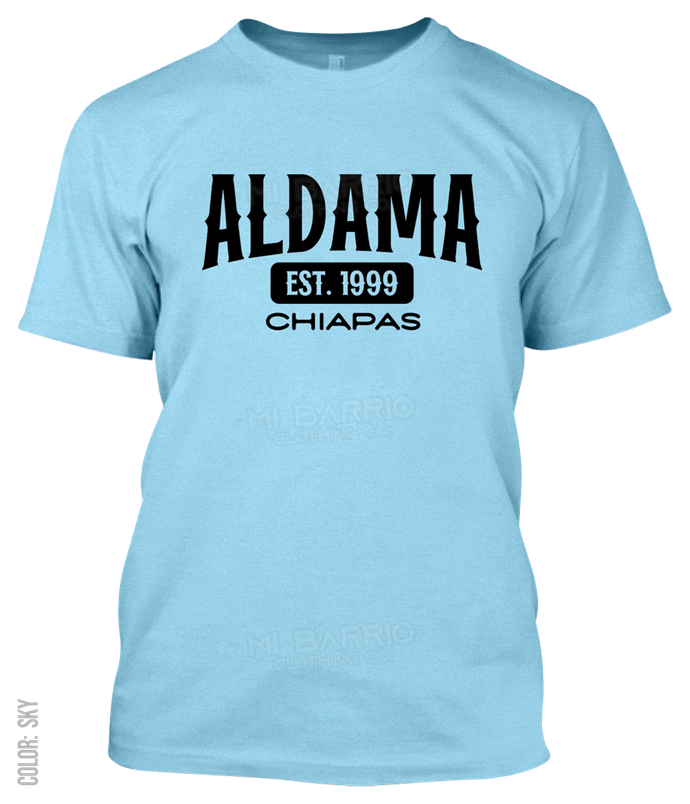 Aldama, Chiapas Athletic T-Shirt