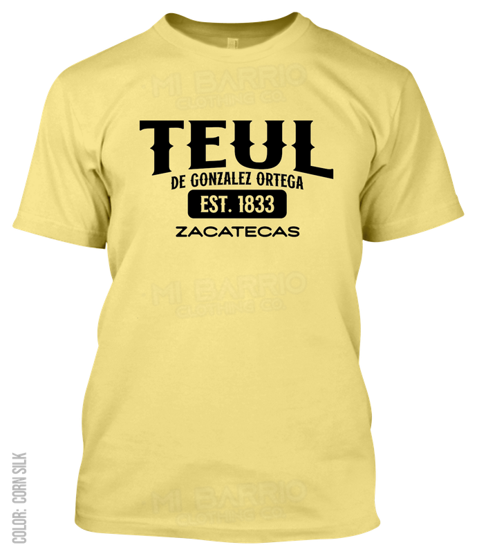 Teul De Gonzalez Ortega, Zacatecas Athletic T-Shirt