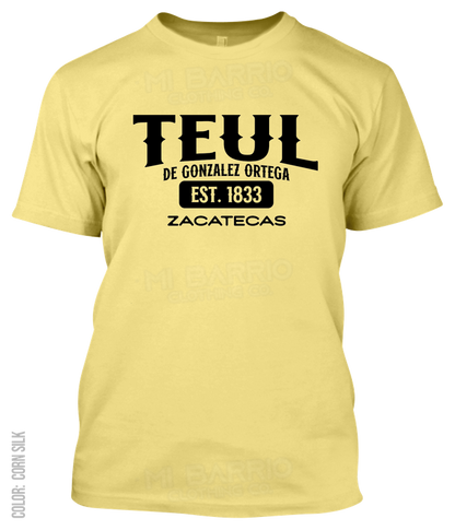 Teul De Gonzalez Ortega, Zacatecas Athletic T-Shirt