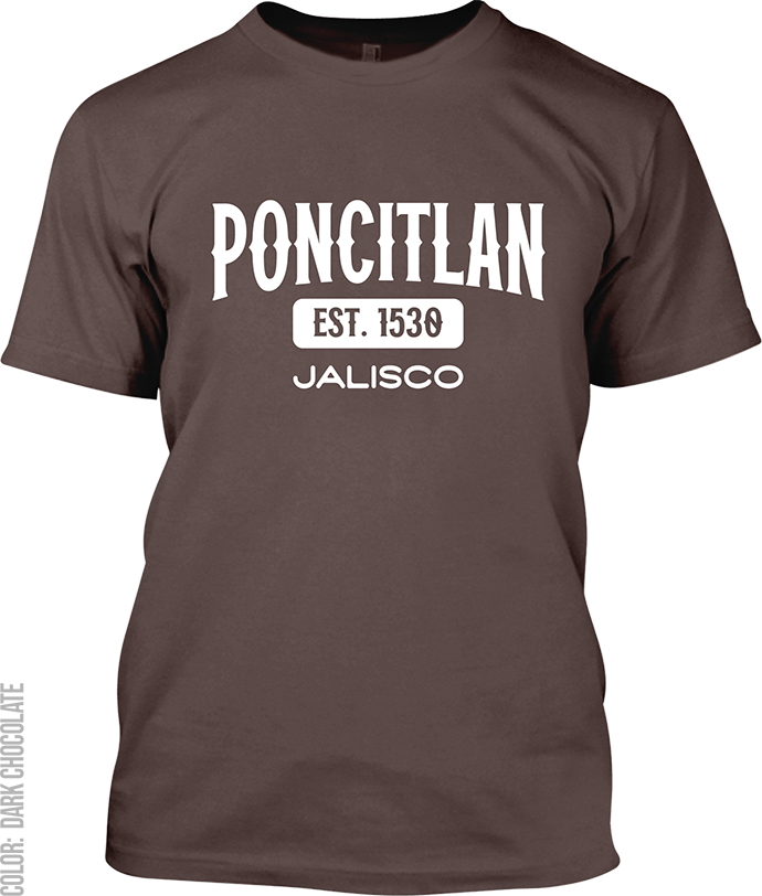 Poncitlan, Jalisco Athletic T-Shirt