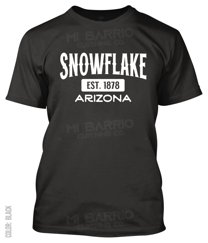 Snowflake, Arizona Athletic T-Shirt