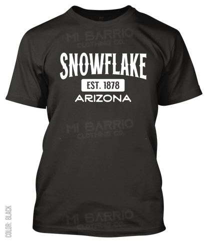 Snowflake, Arizona Athletic T-Shirt