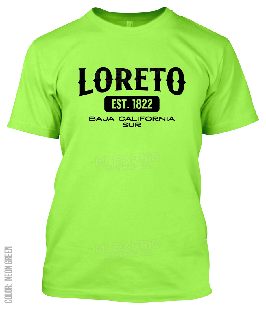 Loreto, Baja California Sur Athletic T-Shirt