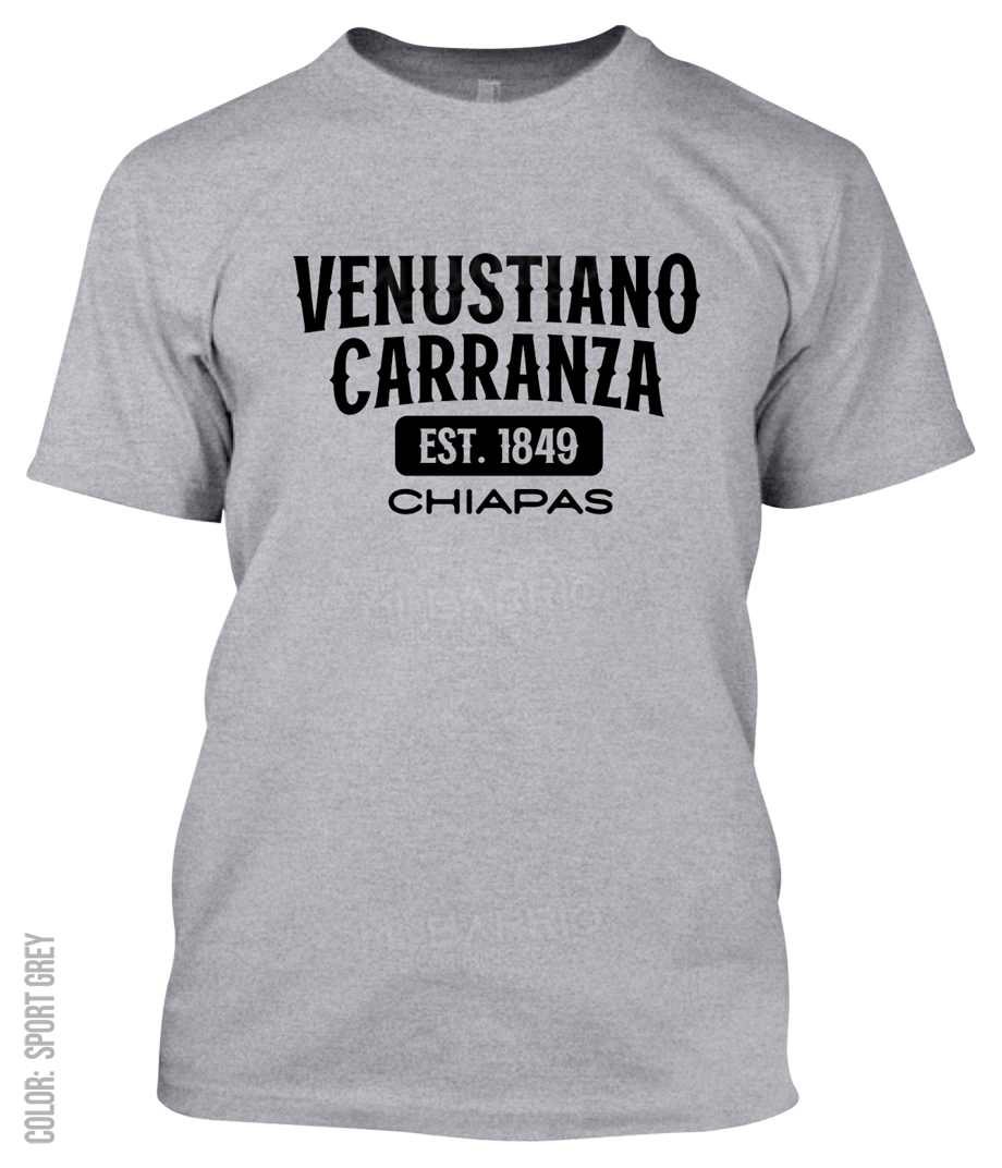 Venustiano Carranza, Chiapas Athletic T-Shirt