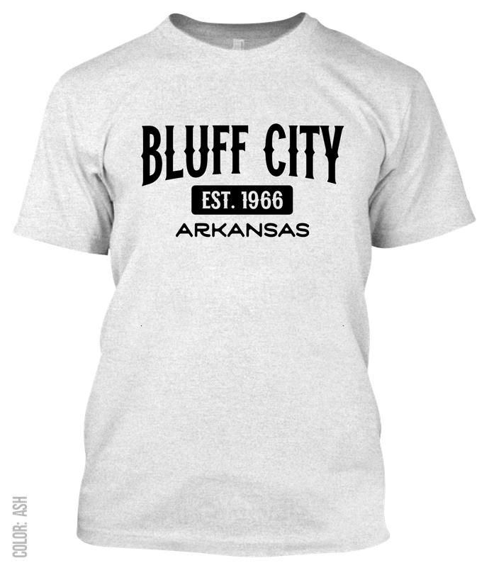 Bluff City, Arkansas Athletic T-Shirt