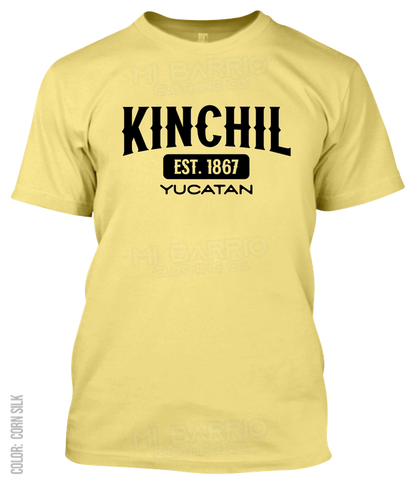 Kinchil, Yucatan Athletic T-Shirt