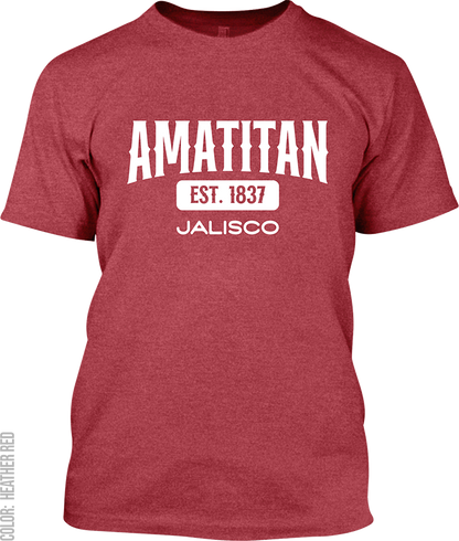 Amatitan, Jalisco Athletic T-Shirt