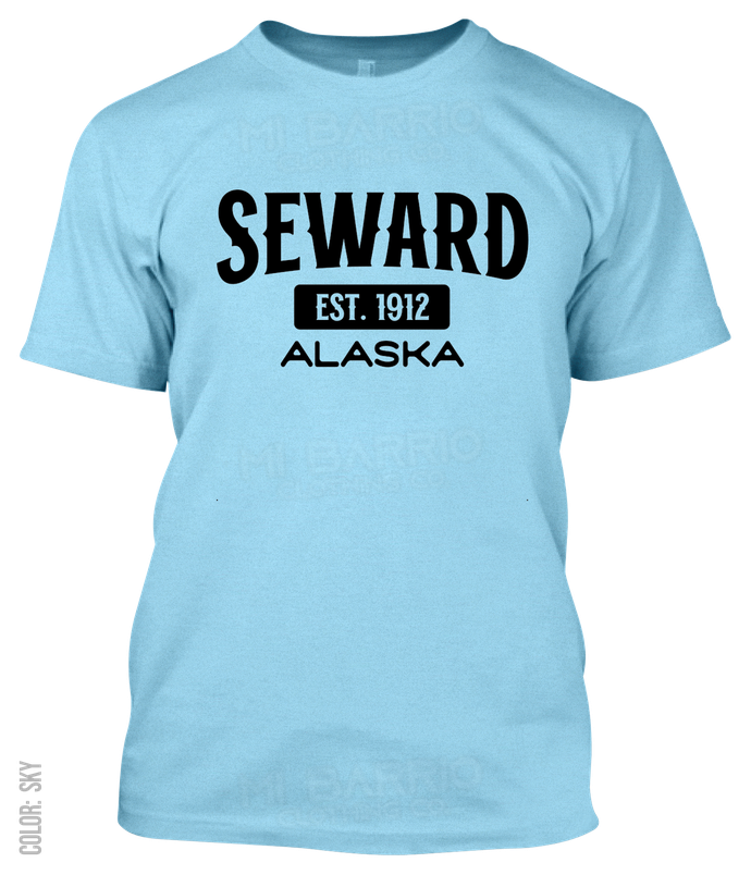 Seward, Alaska Athletic T-Shirt