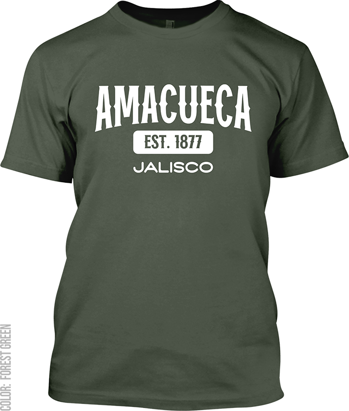 Amacueca, Jalisco Athletic T-Shirt