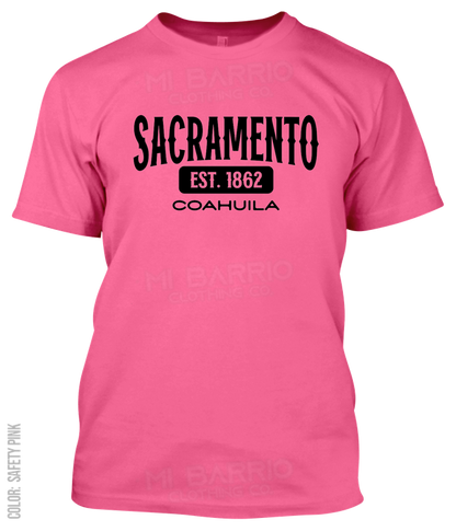 Sacramento, Coahuila Athletic T-Shirt