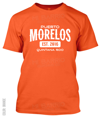 Puerto Morelos, Quintana Roo Athletic T-Shirt