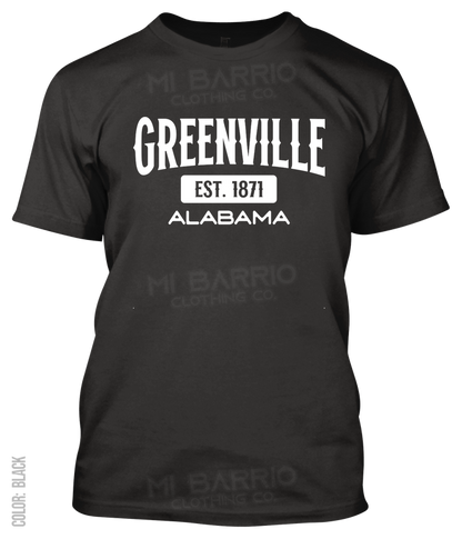 Greenville, Alabama Athletic T-Shirt