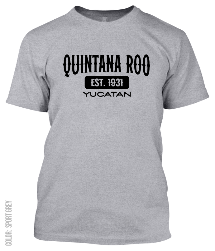 Quintana Roo, Yucatan Athletic T-Shirt