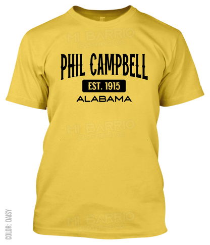 Phil Campbell, Alabama Athletic T-Shirt