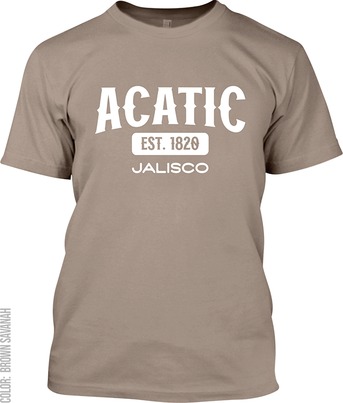 Acatic, Jalisco Athletic T-Shirt