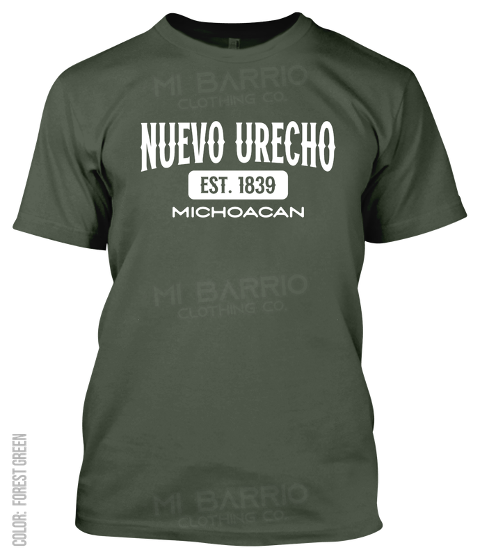 Nuevo Urecho, Michoacan Athletic T-Shirt