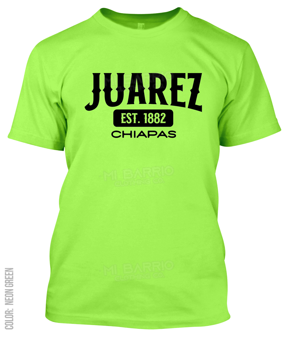 Juarez, Chiapas Athletic T-Shirt