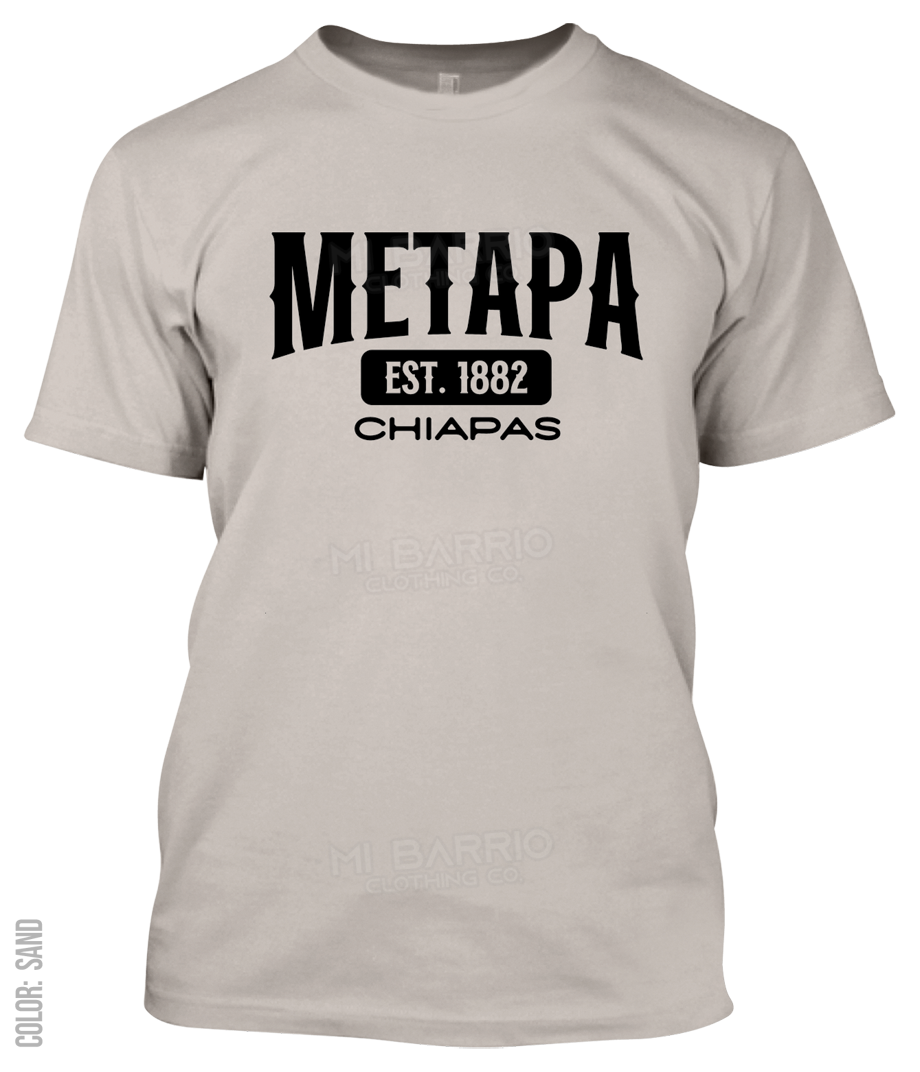 Metapa, Chiapas Athletic T-Shirt