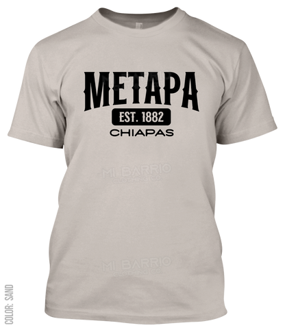 Metapa, Chiapas Athletic T-Shirt