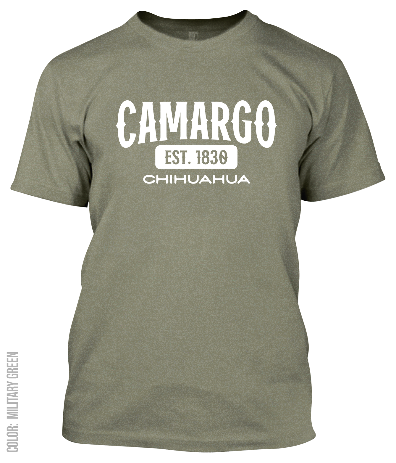 Camargo, Chihuahua Athletic T-Shirt