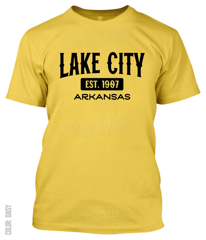 Lake City, Arkansas Athletic T-Shirt