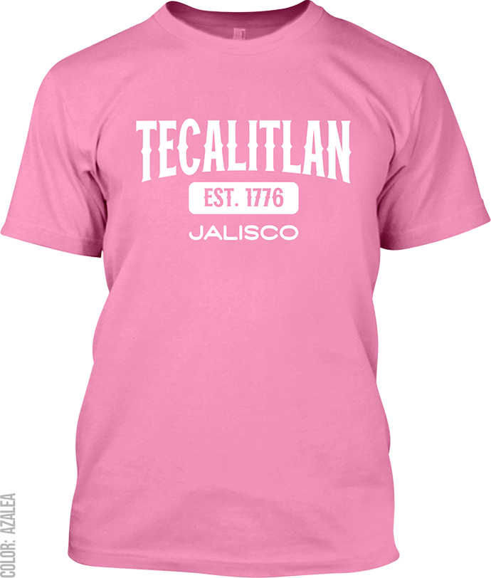 Tecalitlan, Jalisco Athletic T-Shirt