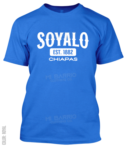 Soyalo, Chiapas Athletic T-Shirt
