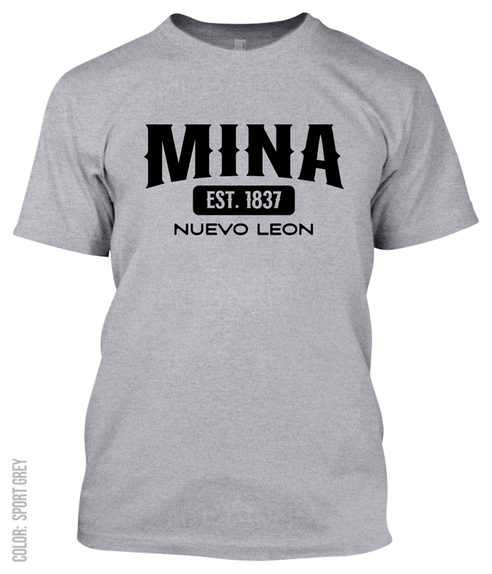 Mina, Nuevo Leon Athletic T-Shirt