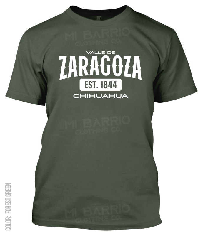 Valle De Zaragoza, Chihuahua Athletic T-Shirt