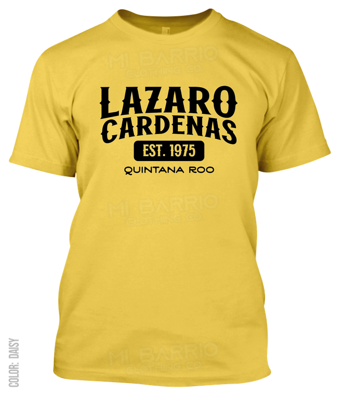 Lazaro Cardenas, Quintana Roo Athletic T-Shirt
