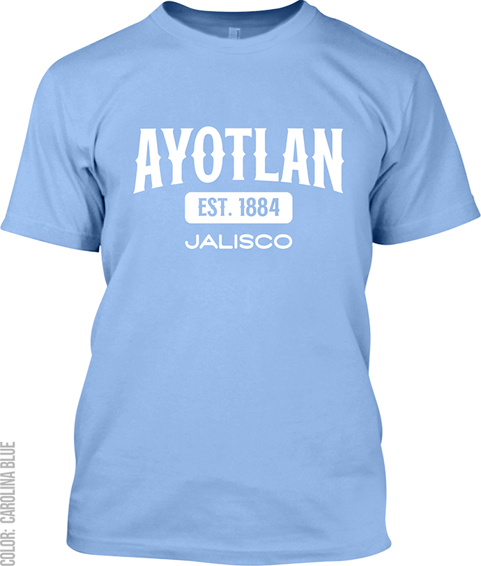 Ayotlan, Jalisco Athletic T-Shirt