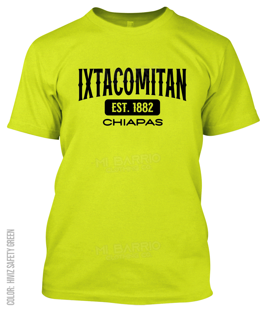 Ixtacomitan, Chiapas Athletic T-Shirt