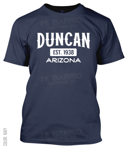 Duncan, Arizona Athletic T-Shirt