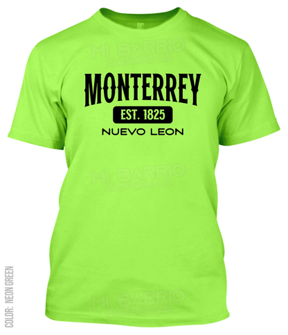 Monterrey, Nuevo Leon Athletic T-Shirt