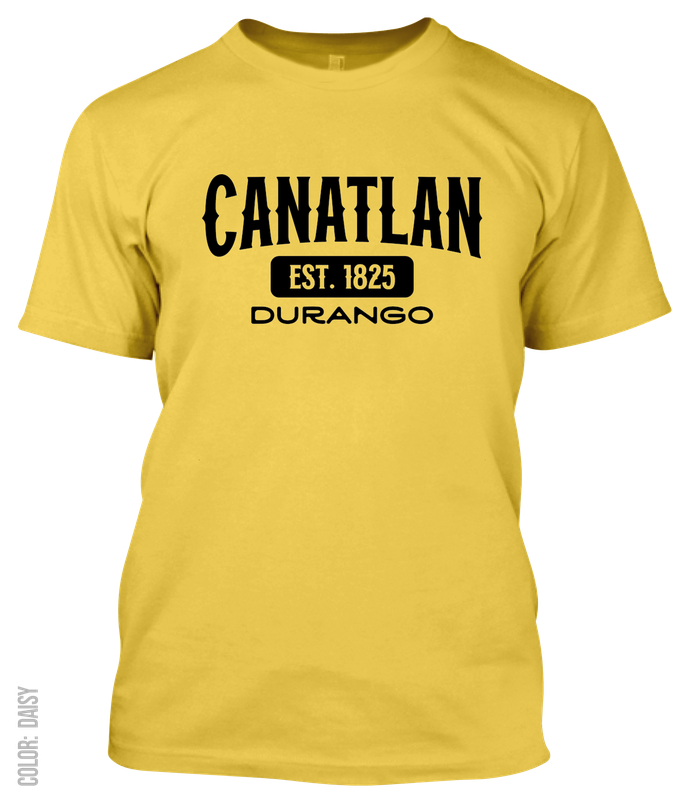 Canatlan, Durango Athletic T-Shirt