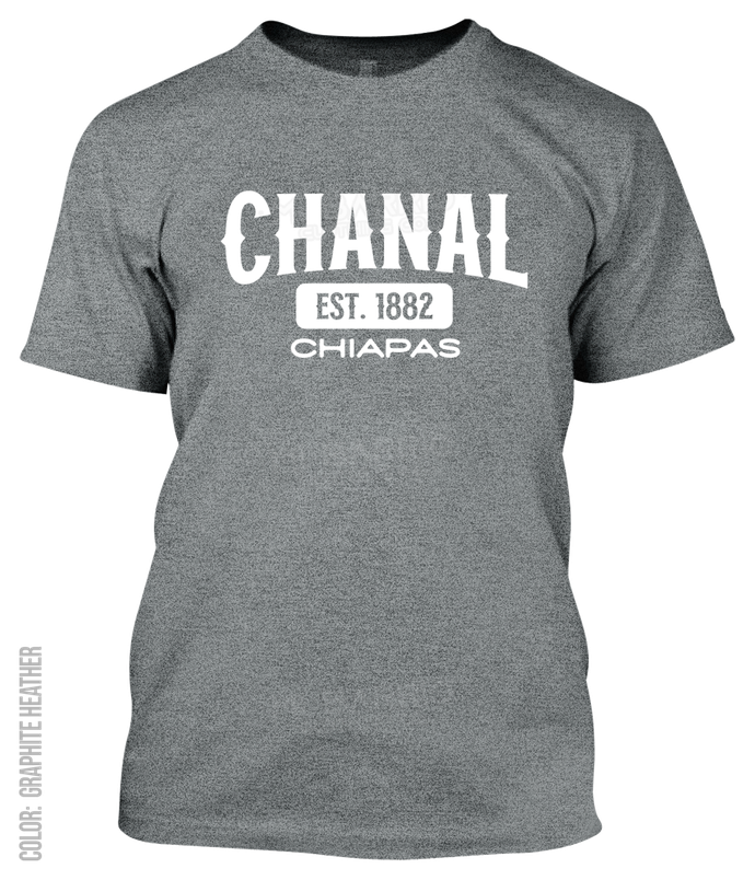 Chanal, Chiapas Athletic T-Shirt