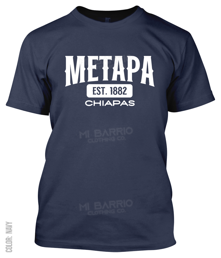 Metapa, Chiapas Athletic T-Shirt