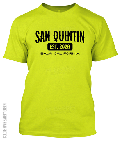 San Quintin, Baja California Athletic T-Shirt