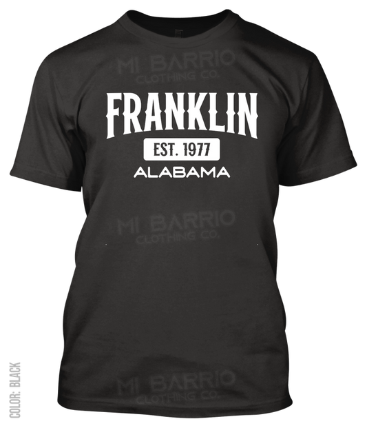 Franklin, Alabama Athletic T-Shirt