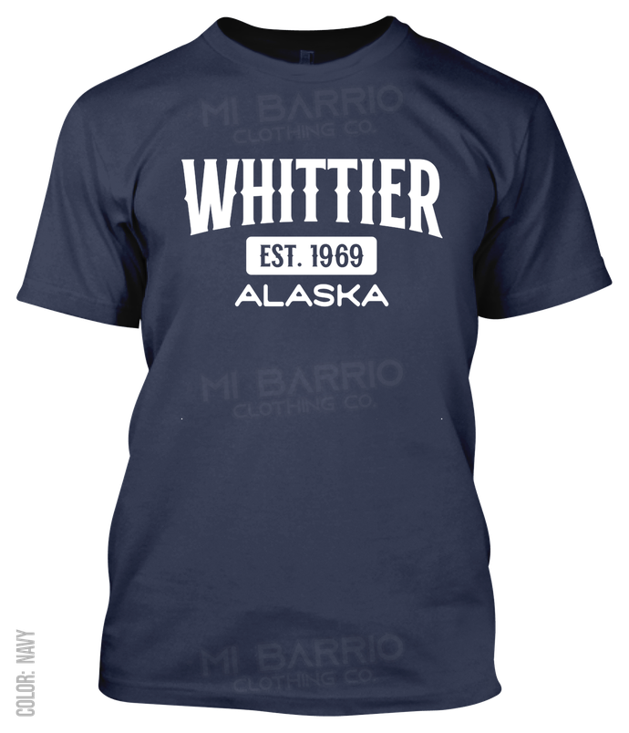 Whittier, Alaska Athletic T-Shirt
