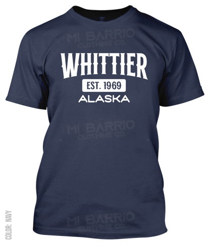 Whittier, Alaska Athletic T-Shirt
