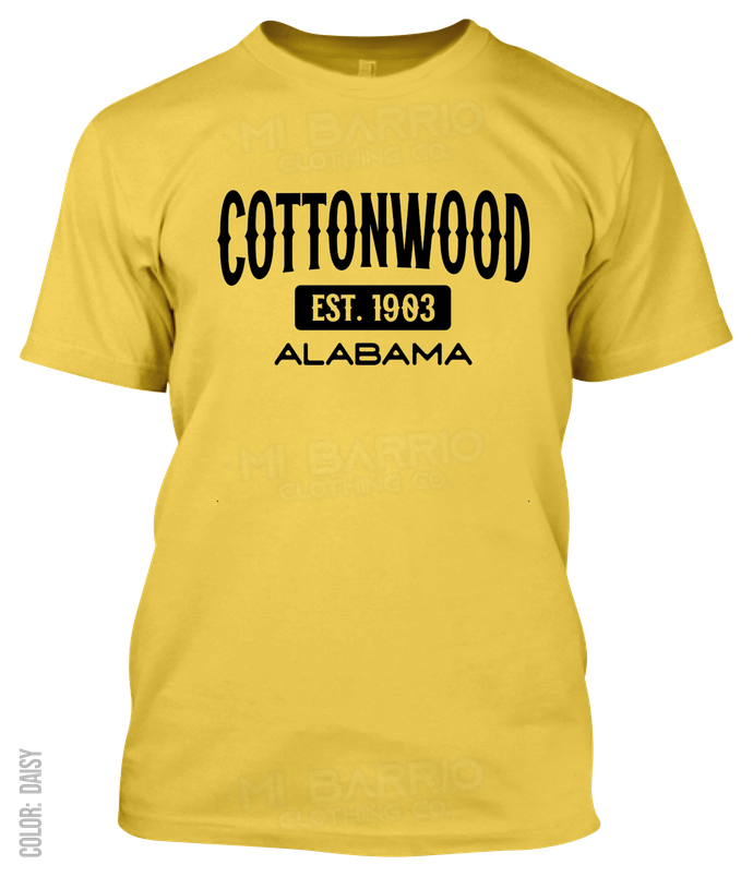 Cottonwood, Alabama Athletic T-Shirt