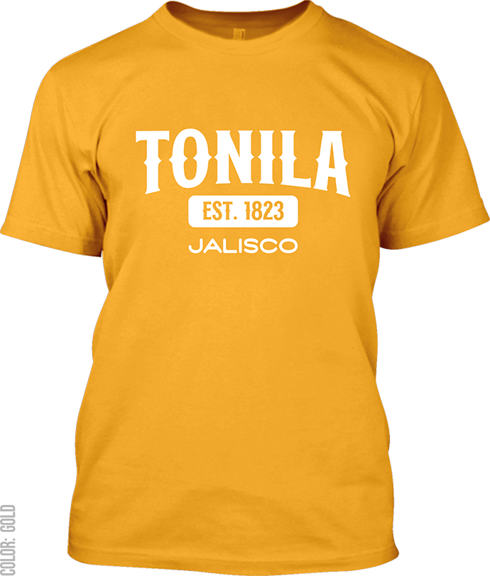Tonila, Jalisco Athletic T-Shirt