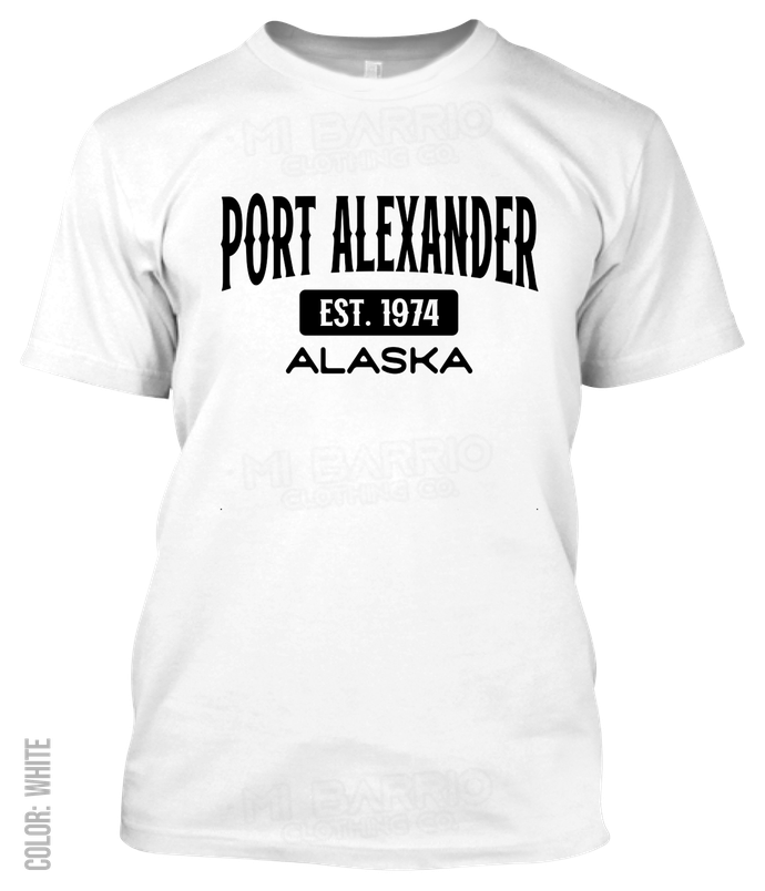 Port Alexander, Alaska Athletic T-Shirt