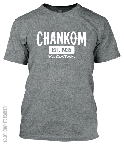 Chankom, Yucatan Athletic T-Shirt