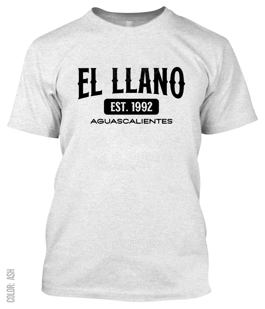 El Llano, Aguascalientes Athletic T-Shirt